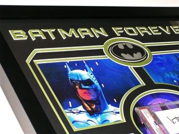 Вэл Килмер Автограф Бэтмена в красивой рамке Сертификат подлинности ХИТ