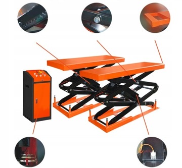 ПОДПОЛЬНЫЙ НОЖНИЧНЫЙ ПОДЪЕМНИК 3,5 Т 1,8 М