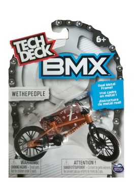TECH DECK FINGERBIKE ROWER BMX WETHEPEOPLE BRĄZOWY