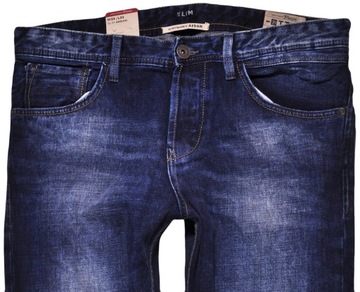 TOM TAILOR spodnie LOW blue jeans SLIM AEDAN _ W33 L32