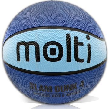 Баскетбольный мяч, размер 4, + насос Molti