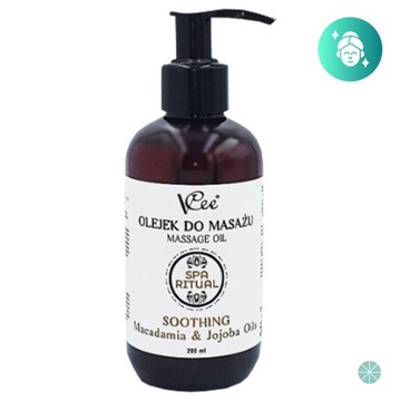 OLEJEK DO MASAŻU MACADAMIA OILS VCEE 200ML PRO