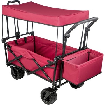 Складная тележка для транспортировки сада и пляжа VEVOR