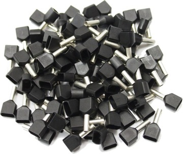 KOŃCÓWKA TULEJKOWA KABLOWA PODWÓJNA 1,5/8 100szt