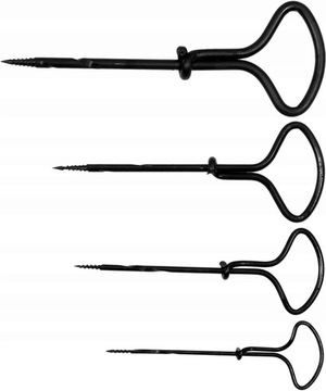 НАБОР РУЧНЫХ ШНЕКОВ. 4 шт. размеры 2 3 4 5 мм