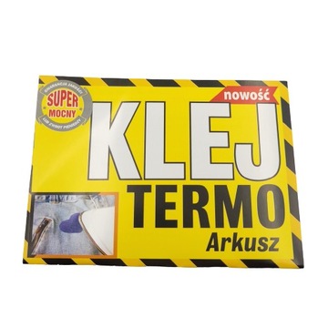 Klej TERMO 5x11cm mocny do TKANIN ŁAT 5SZT