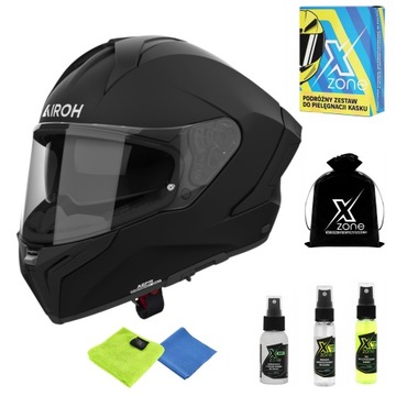 Kask motocyklowy integralny AIROH Matryx CZARNY MAT r XL + GRATIS