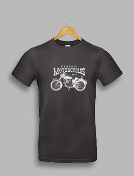 T-shirt motor Junak koszulka motoryzacja