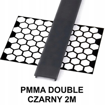 CZARNY KLOSZ DOUBLE LED 2M DUAL SILEDA DILEDA SUBLI ZATI GEMI