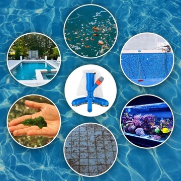 ПЫЛЕСОС ДЛЯ БАССЕЙНА НАБОР ДЛЯ ЧИСТКИ БАССЕЙНА Шланговая щетка