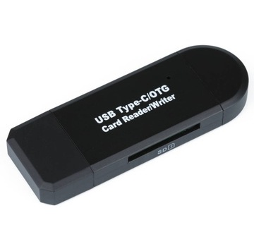 Устройство чтения карт памяти SD, microSD, USB micro, тип C