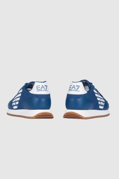 EA7 Niebieskie sneakersy z białą podeszwą 41 1/3