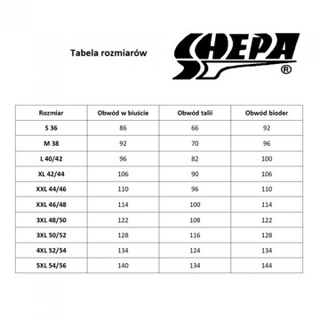 Shepa 016-B1R20 Kostium kąpielowy plus size Czarno-Ecru 4XL