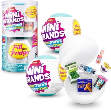Mini Brands Fill The Холодильник Серія 1 Капсула 2 шт. Mini Фігурки