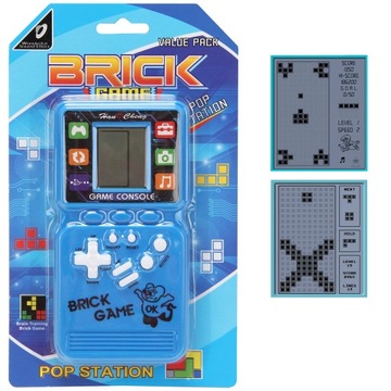 ТЕТРИС ЭЛЕКТРОННАЯ ИГРА РЕТРО КОНСОЛЬНЫЙ КИРПИЧ КАРМАННАЯ ИГРА ДЛЯ ДЕТЕЙ