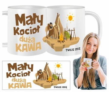 KUBEK MAŁY KOCIOŁ DUŻA KAWA Dla MĘŻCZYZNY KOBIETY