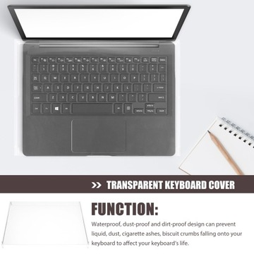Акриловый прозрачный чехол для клавиатуры с защитой от кошек.