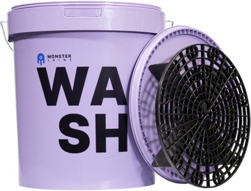 ВЕДРО ДЛЯ МОЙКИ MONSTER SHINE СЕПАРАТОР ДЛЯ МОЙКИ АВТОМОБИЛЕЙ 16Л