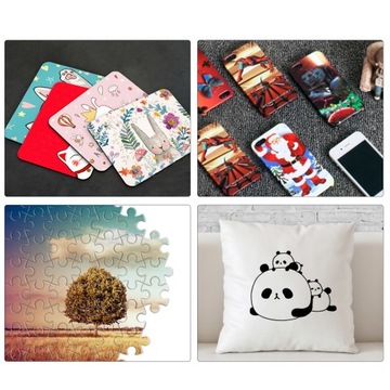 Ручной мини-термопресс VEVOR 800 Вт 23x23 см