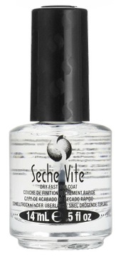 Seche Vite Dry Fast Top Coat Отвердитель для маникюра Защитный лак 14мл