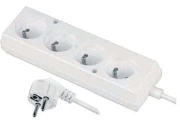 PRZEDŁUŻACZ 4X Z UZIEMIENIEM PS-470 1,5M