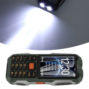 Telefon komórkowy dla osób starszych Cztery karty Cztery tryb 8D