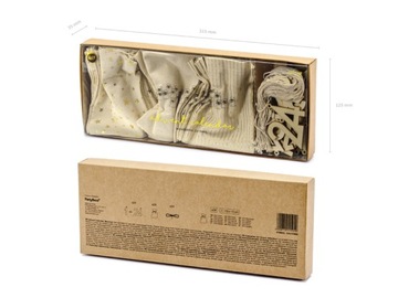 Рождественские мешочки с адвент-календарем 24 шт.