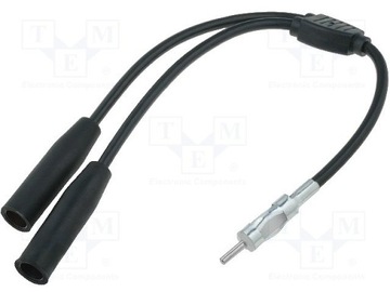ADAPTER ANTENY 2 x GNIAZDO DIN - WTYK DIN 23cm