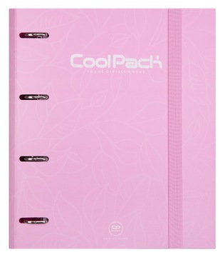 Segregator Coolpack A4/50 z kartkami, Różowy