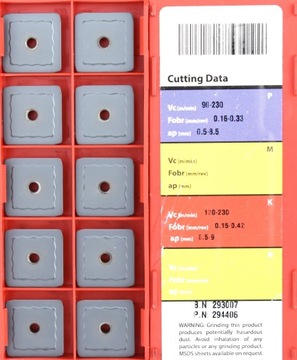 PŁYTKI SPKN 1504 EDTR CT30 STAL , ŻELIWO EL-CUT