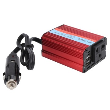 Falownik samochodowy DC12V na AC220V 150 W 50 Hz Zmodyfikowany AB