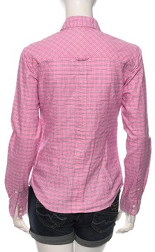GANT różowa bawełniana koszula damska w kratkę 34