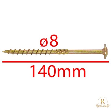 ВИНТЫ СТОЛЯНЫЕ 8x140 TORX 50 ШТ.