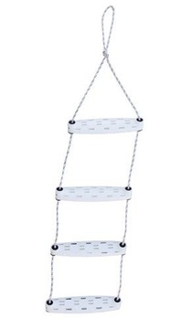 ВЕРЕВОЧНАЯ ЛЕСТНИЦА 4-СТУПЕНЧАТАЯ 30х130см 04264-4