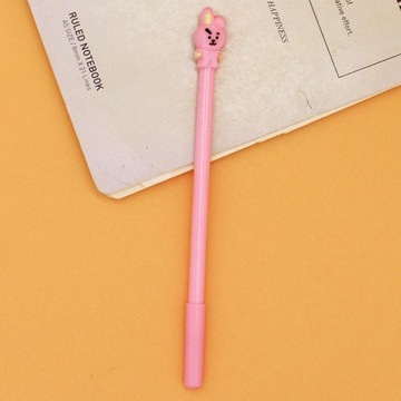 Симпатичная черная мультяшная ручка