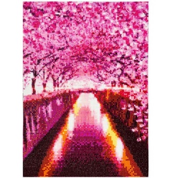 TABLICA LED Z AKCESORIAMI + HAFT DIAMENTOWY ALEJA