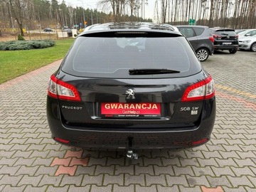 Peugeot 508 I SW 1.6 THP 156KM 2011 Peugeot 508 SW 1.6 turbo 156 KM Panorama dach Hak, zdjęcie 5