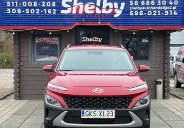Hyundai Kona I Crossover Facelifting 1.0 T-GDI 120KM 2021 Hyundai Kona 1.0T-GDI 120KM Klimatronik Navi Led Virtual Stan Bdb ZAREJEST, zdjęcie 2