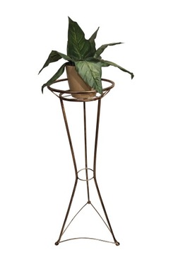 Одиночная подставка для цветов с подставкой для папоротника