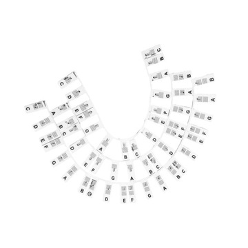 Наклейка на фортепиано Съемный музыкальный гид для фортепиано 88 многоразовых клавиш с черными словами