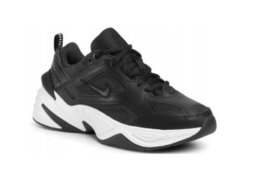 Nike Buty sportowe Nike M2K Tekno czarne r. 37,5 (23,5 cm) skóra