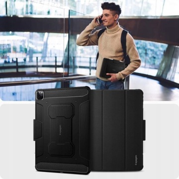 Чехол для iPad Pro 12.9 2021, чехол Spigen Rugged Pro