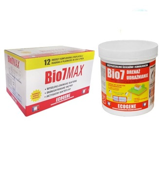 BIO7 MAX 2KG + DRENAŻ W Zestawie Taniej bakterie