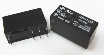 Przekaźnik 12V 16A SPDT HF115F 012-1ZS3A