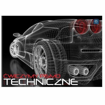 INTERDRUK Ćwiczymy pismo techniczne A4 BLOK ZESZYT