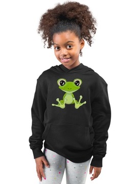 ДЕТСКАЯ ЗЕЛЕНАЯ СВИТШОТА FROG ДЛЯ ДЕТЕЙ FROG