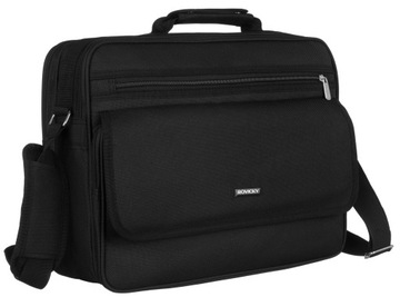 ROVICKY torba na laptopa duża teczka pojemna z kieszeniami lekka