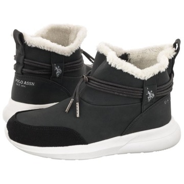 Buty Damskie Botki U.S. Polo Assn. Tune002 Czarne