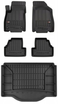 Set 3D gumové rohože pro Opel Mokka A 2012-2019