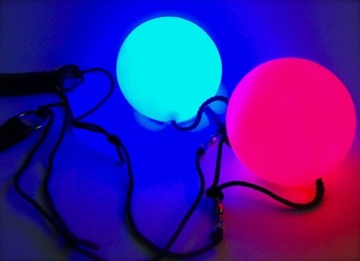 POI СВЕТЯЩИЙСЯ светодиод SPIN BALL